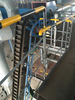 Stollen- und Sch&uuml;rzeng&uuml;rtel Covneyor Vertikaler Transport f&uuml;r eine Zement- und Chemiefabrik