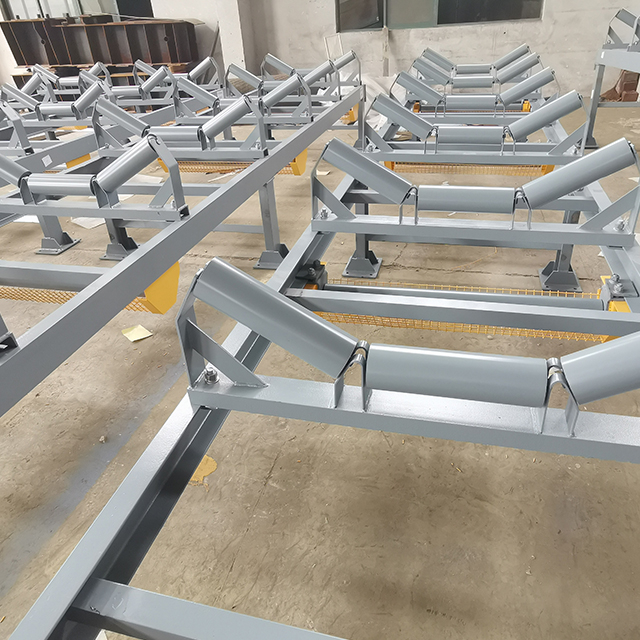Rodillos locos duraderos y resistentes al agua para cinta transportadora para uso industrial